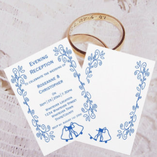 Bells de invitación a la boda de Sapphire