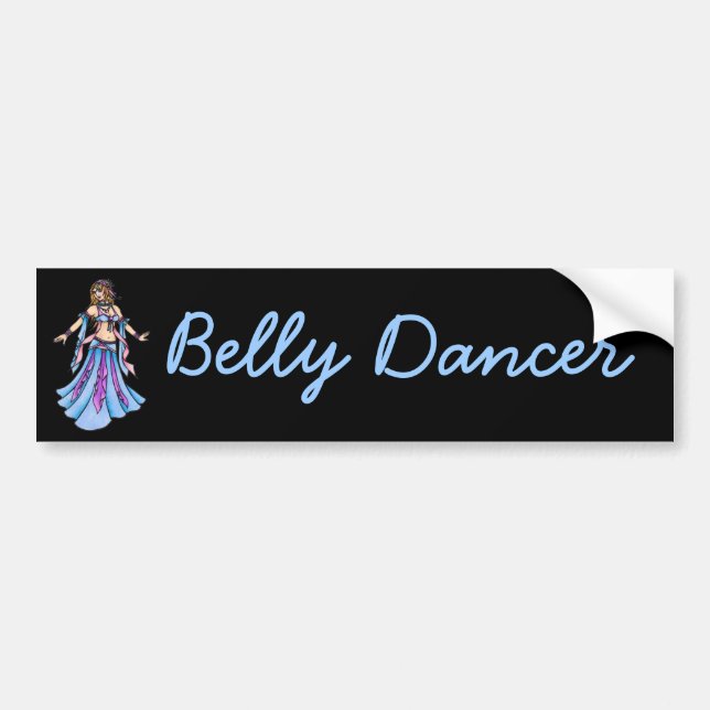 Belly Candy Pegatina de bailarina (Frente)