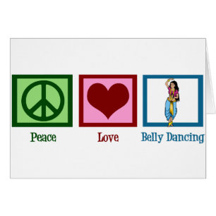Belly de amor por la paz bailando