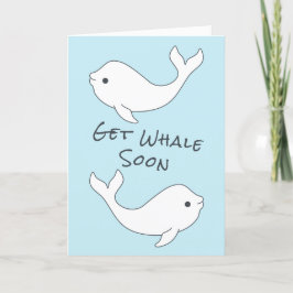 Beluga consiga la tarjeta de ballena pronto