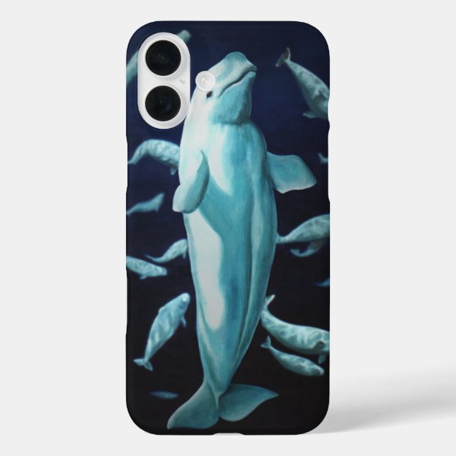 Beluga Whale iPhone asesora a Fundas de Whale Smar (Reverso )