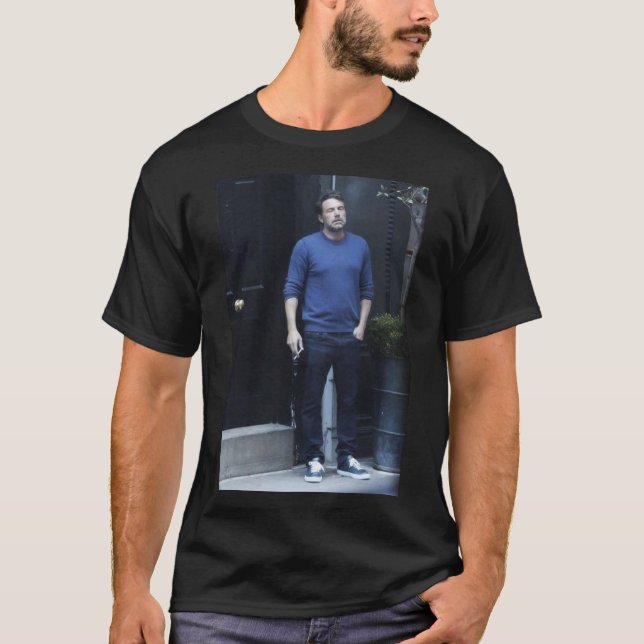 Ben Affleck Fumar camiseta clásica (Anverso)