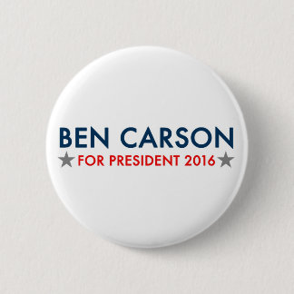 Ben Carson para el botón del presidente 2016