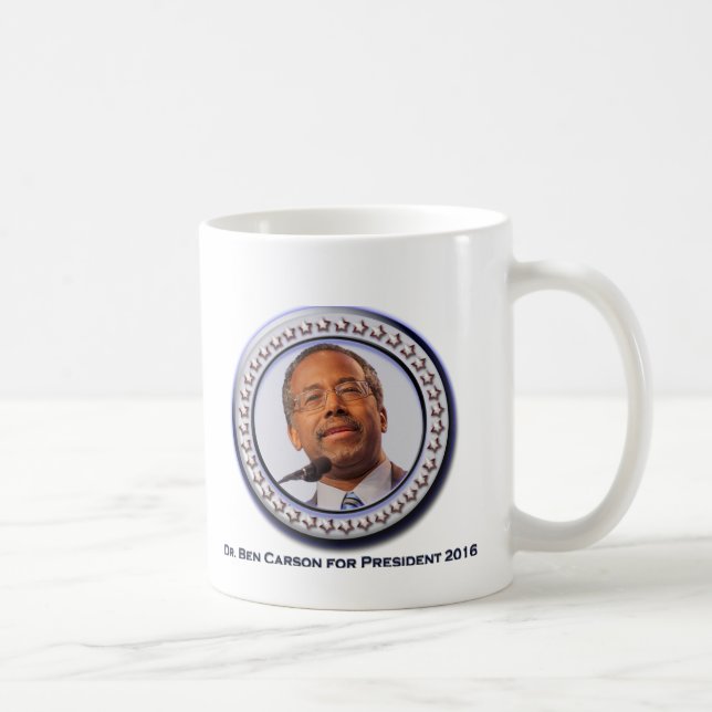 Ben Carson para la taza del presidente café (Derecha)