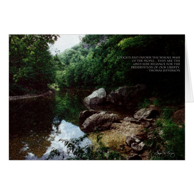 Bend en Baker - Poster de Educación Jefferson (Anverso (Horizontal))