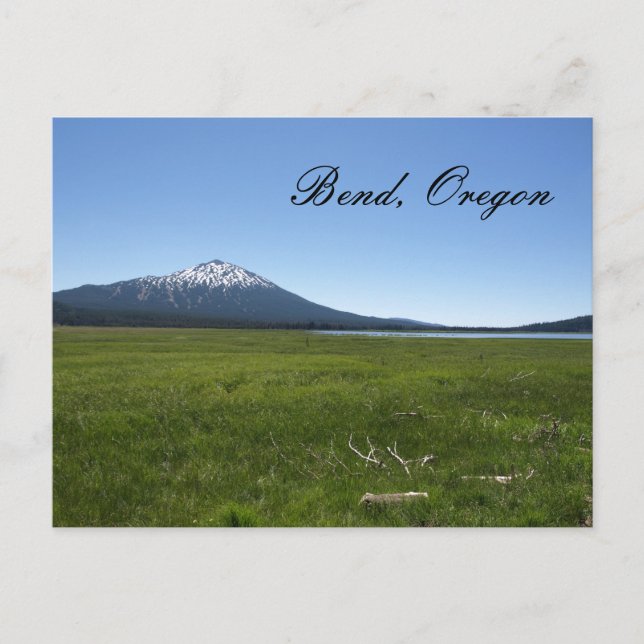 Bend, postal de Oregon (Anverso)