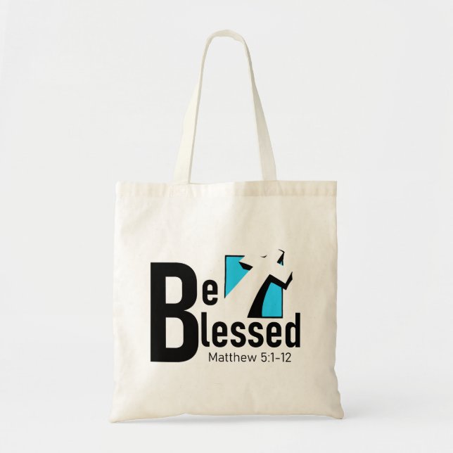 Bendecid Con La Bolsa De Tote De Cruces Y Escritur (Frente)