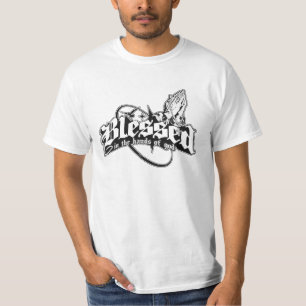 Bendecido en las Manos de Dios Camiseta