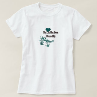 Bendecido por la camisa de la adopción