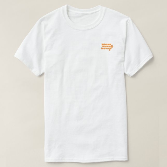 Bendice Tu Corazón Camiseta (Diseño del anverso)