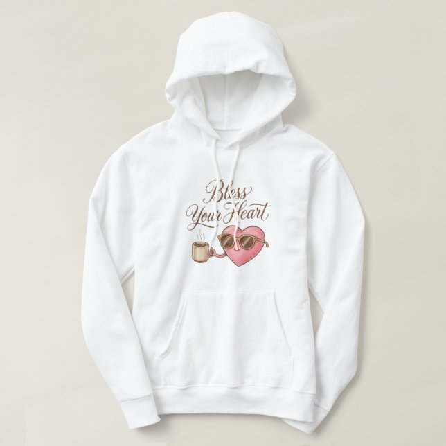 Bendice Tu Corazón – Sudadera con Encanto Sureño A (Diseño del anverso)