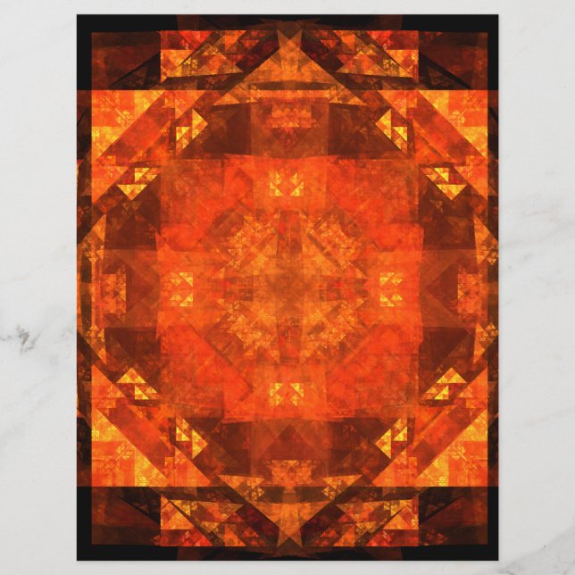 Bendiciendo el Abstract Art Flyer (Frente)