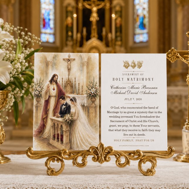 Bendición Católica del Matrimonio Sagrado Corazón  (Subido por el creador)