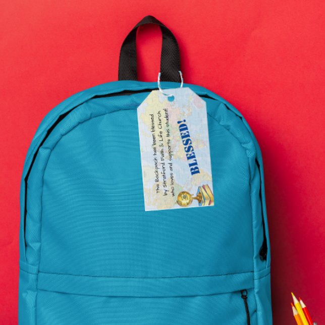 Bendición de la etiqueta de oración de la iglesia  (Subido por el creador)