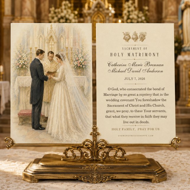 Bendición de Matrimonio Católico Favor de Oración  (Subido por el creador)