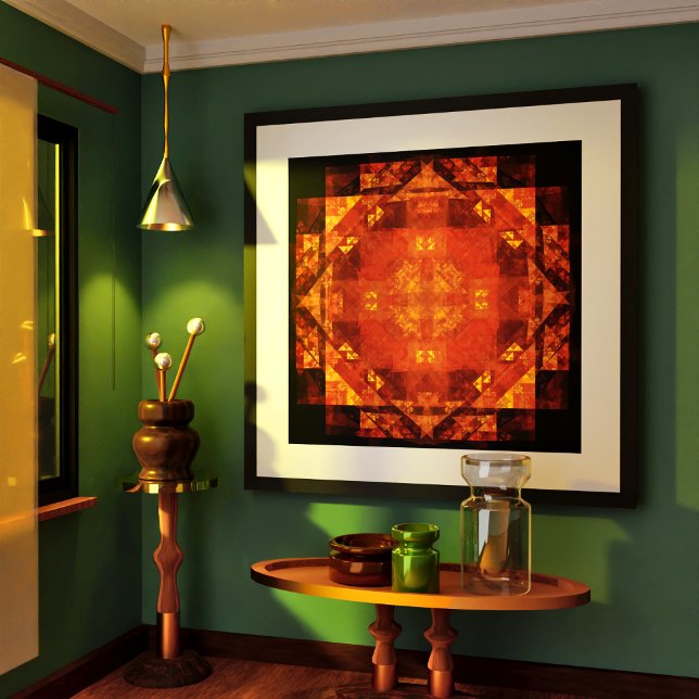 Bendición del arte abstracto (Blessing Abstract Art Poster)