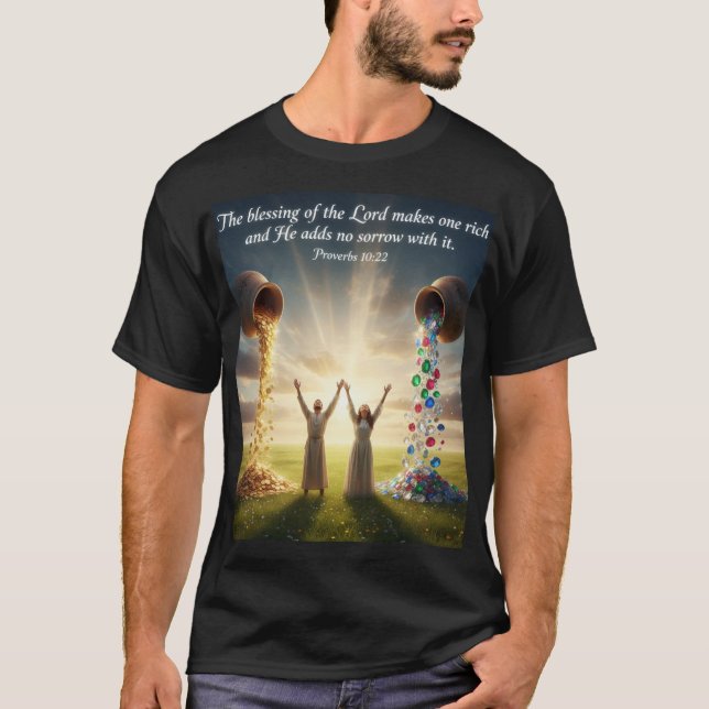 Bendición del Señor Camiseta (Anverso)