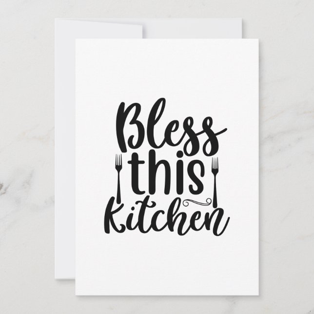 Bendición esta cocina (Anverso)