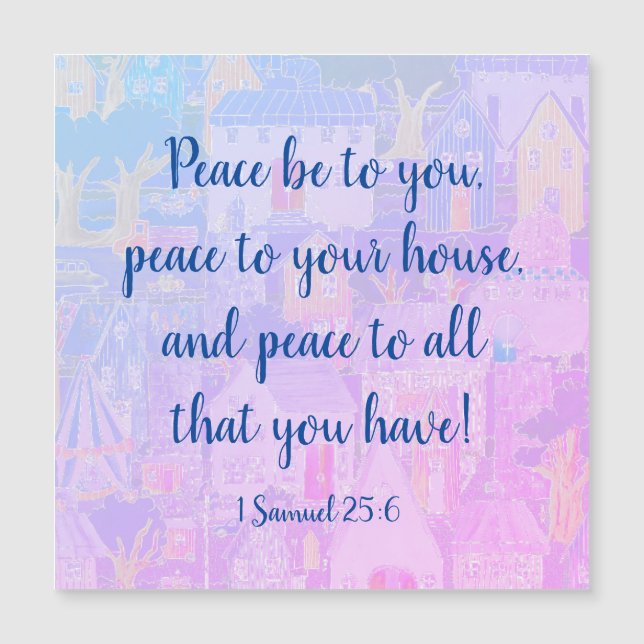 Bendición esta escritura bíblica casera alberga el (Anverso)