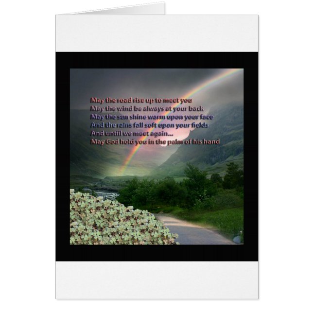 BENDICIÓN IRLANDESA (Frente)