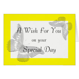 Bendición irlandesa: Alas de una carta de mariposa