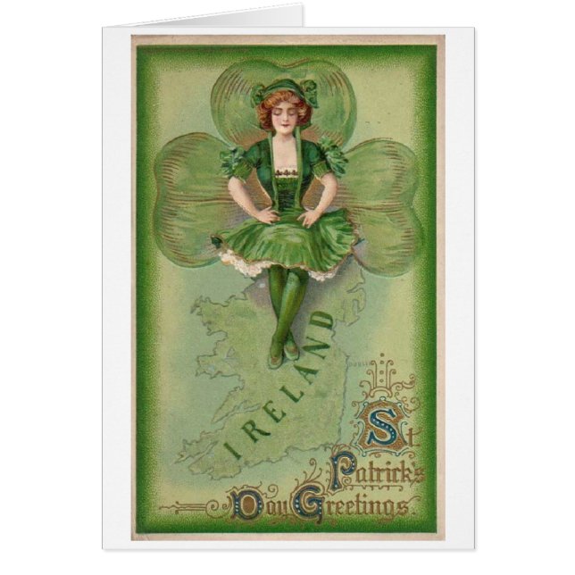 Bendición irlandesa del Día de San Pat, (Frente)