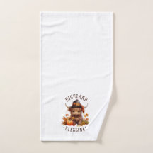 Bendiciones de Acción de Gracias de Cute Highland