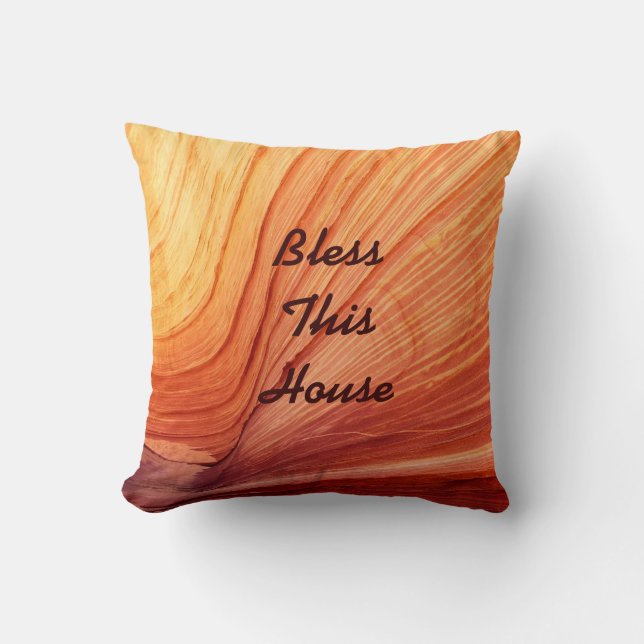 Bendiciones de almohada personalizadas Este regalo (Anverso)