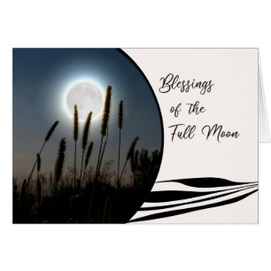 Bendiciones de luna llena Espíritu de luna pagano