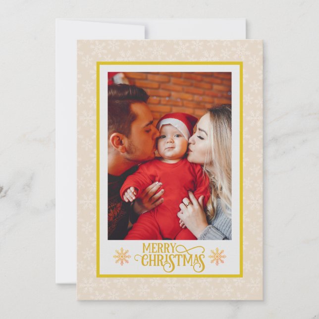 Bendiciones de Navidad I Foto de Familia y Letra D (Anverso)
