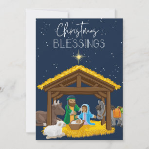 Bendiciones de Navidad Natividad Niño Jesús Cristi