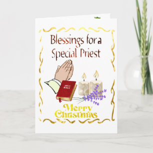 Bendiciones de Navidad para un Sacerdote.