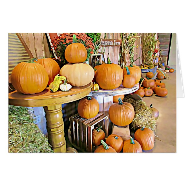 Bendiciones de otoño y feliz Halloween para ti Tar (Anverso (Horizontal))