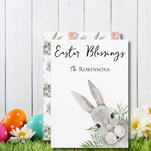 Bendiciones de Pascua Curiosas Hojas Verdes De Bun