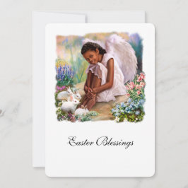 Bendiciones de Pascua. Pequeñas tarjetas planas de