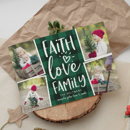 Bendiciones de vacaciones | Tarjeta de Collage de 