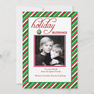 Bendiciones de vacaciones - Tarjeta de vacaciones