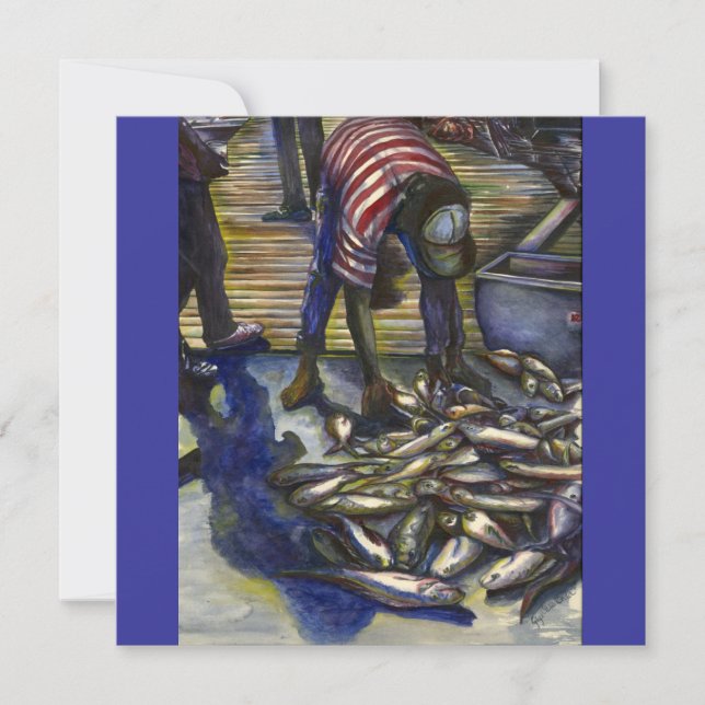 Bendiciones del sábado, isla del puerto (Anverso)