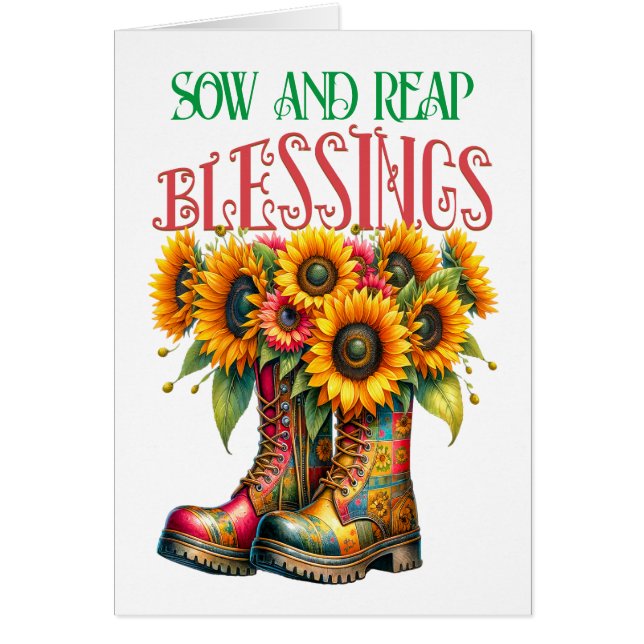 Bendiciones florales - ¡FRAME! Lo estoy. (Frente)