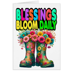 Bendiciones Florales - Ver Parte Atrás También - T