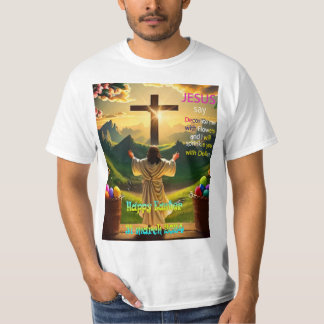 Bendiciones florecientes: Diseño de camisetas de P