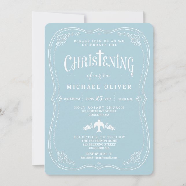 Bendiciones para la invitación a la cristalización (Anverso)