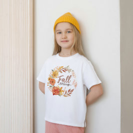 Bendiciones por caídas, camiseta para niños de Caa