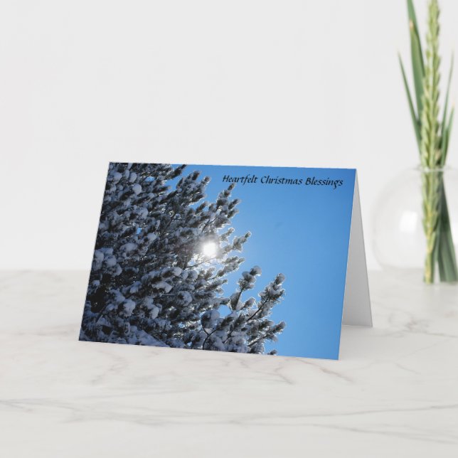 Bendiciones sentidas del navidad (Anverso)