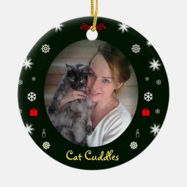 Bendiciones y ornamento de paz de RoseWrites (Frente)