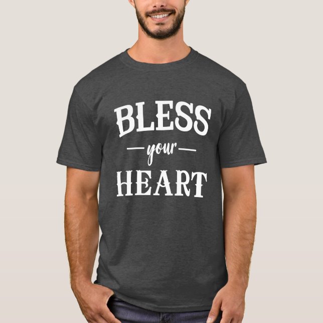 Bendiga su camiseta del corazón (Anverso)