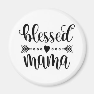 Bendita cita del Día de la Madre  Imán