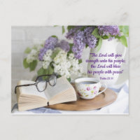 Bendita con la postal de la paz