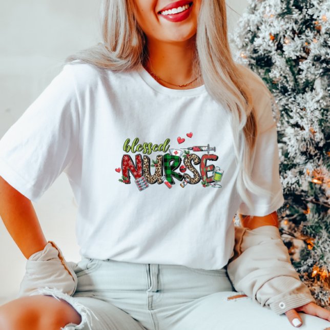 Bendita enfermera camiseta (Subido por el creador)