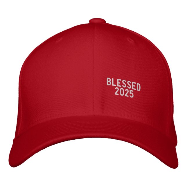 Bendita Gorra de bordado personalizado de 2025 (Anverso)